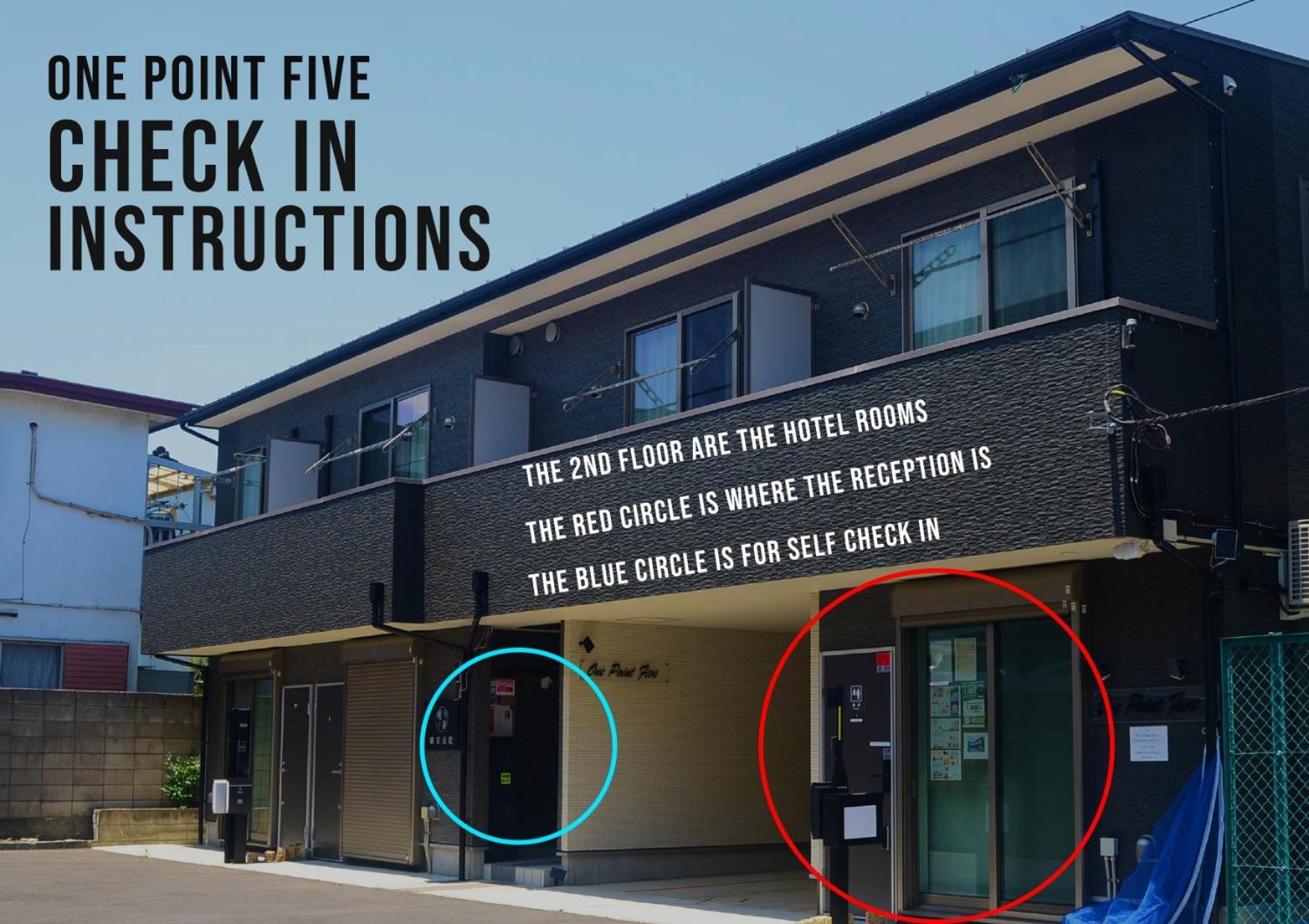 One Point Five Hotel Tokio Exterior foto